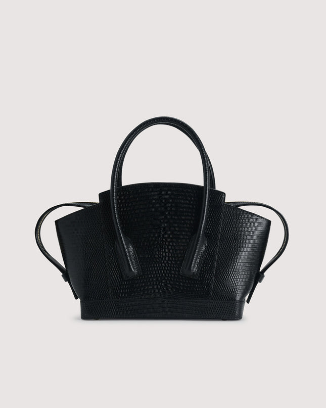 Embossed Leather Top Handle bag