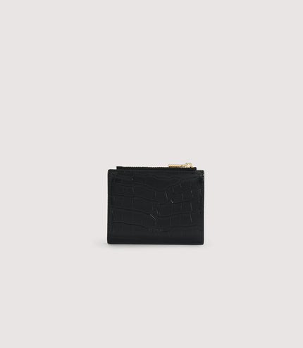 Embossed Leather Wallet