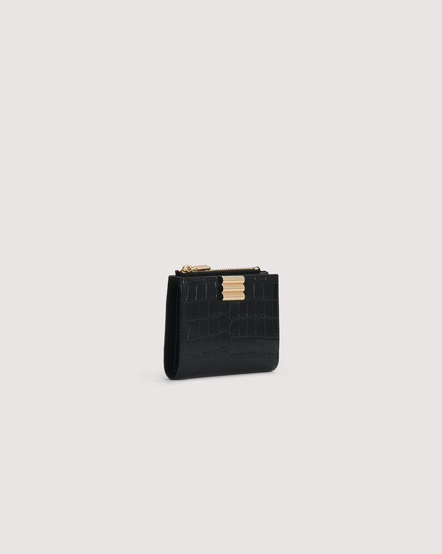 Embossed Leather Wallet