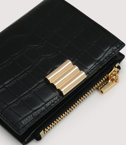 Embossed Leather Wallet