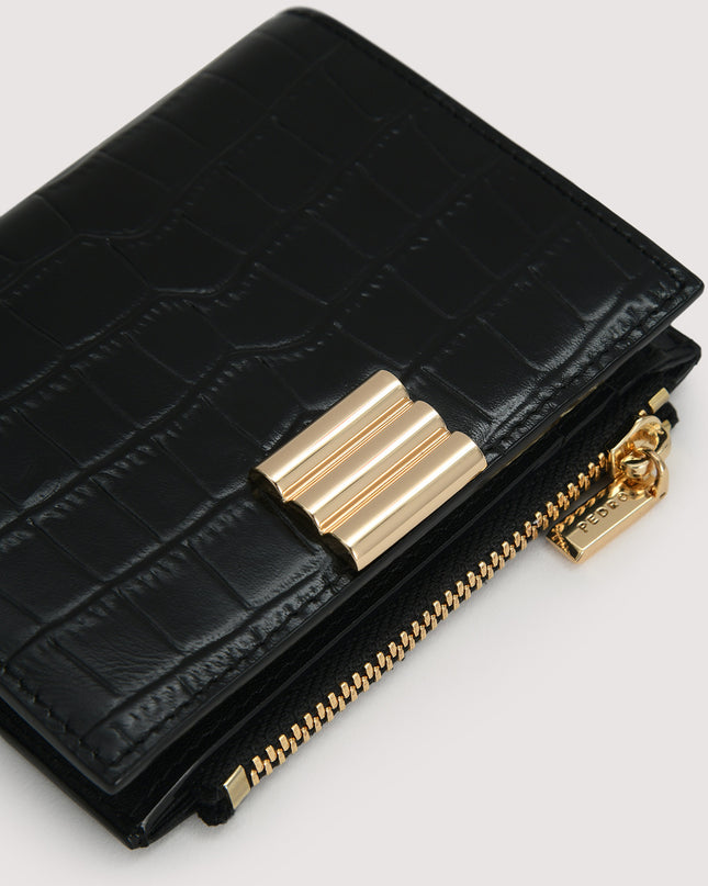 Embossed Leather Wallet