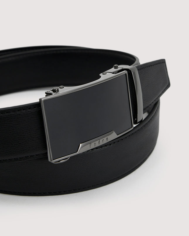 Leather Automatic Tang Belt