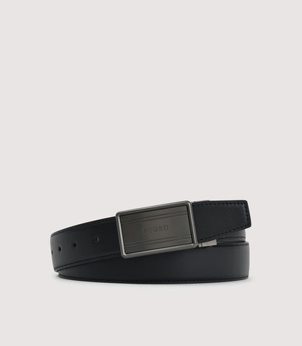 Reversible Tang Leather Belt
