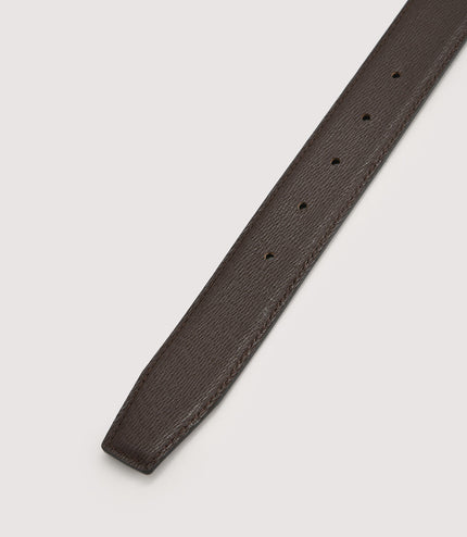 Reversible Tang Leather Belt