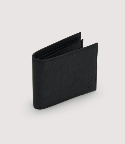 Leather Bi-Fold with Flip