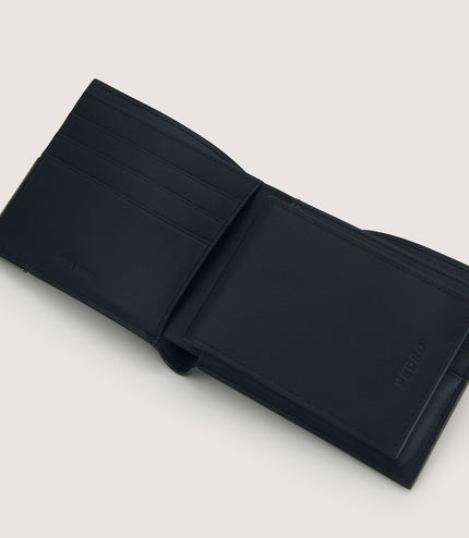 Leather Bi-Fold with Flip