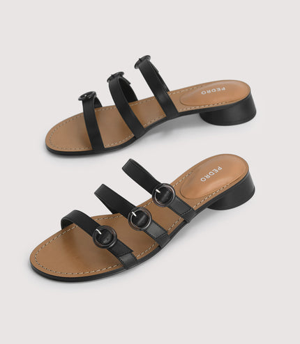 Buckled Strapped Sandals