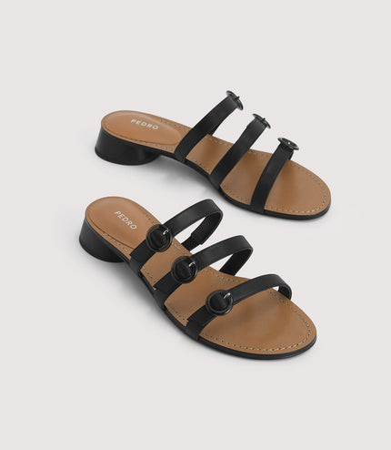 Buckled Strapped Sandals