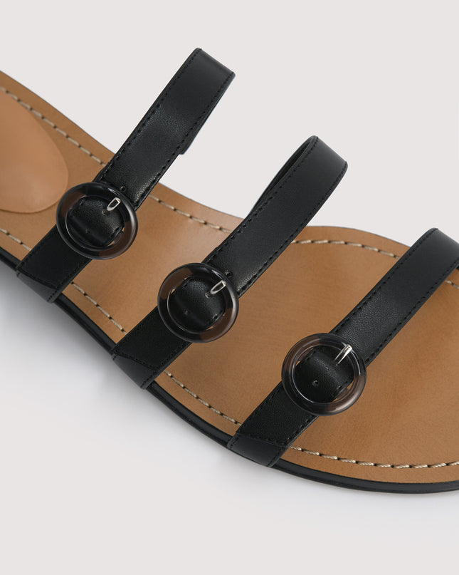 Buckled Strapped Sandals