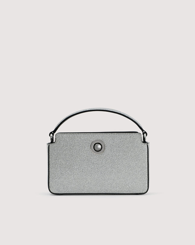 Rope-Trimmed Bowling Bag