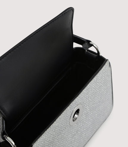 Rope-Trimmed Bowling Bag