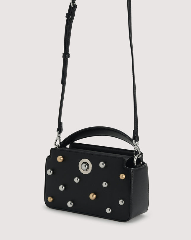Bowling Bag with Pearl Embellishments