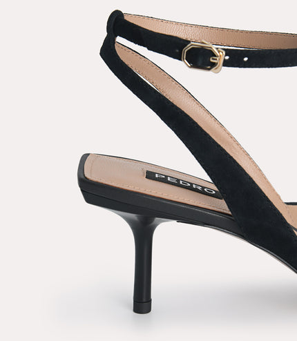 Leather Pointed Toe Pumps