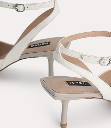 Leather Pointed Toe Pumps