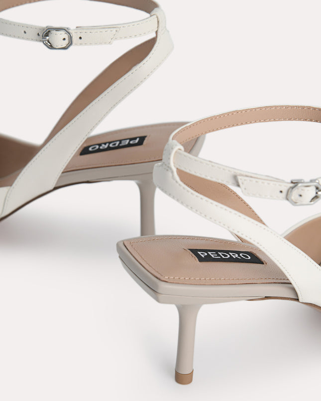Leather Pointed Toe Pumps