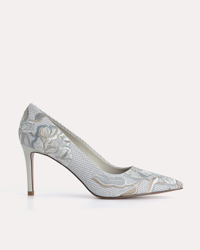Floral Bouquet Pointed Pumps