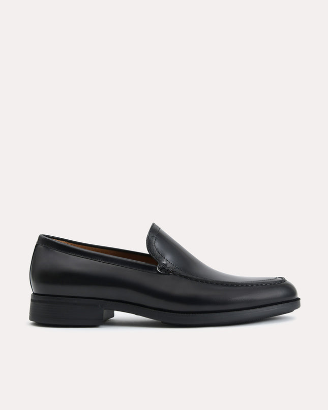 Burnished Leather Loafers
