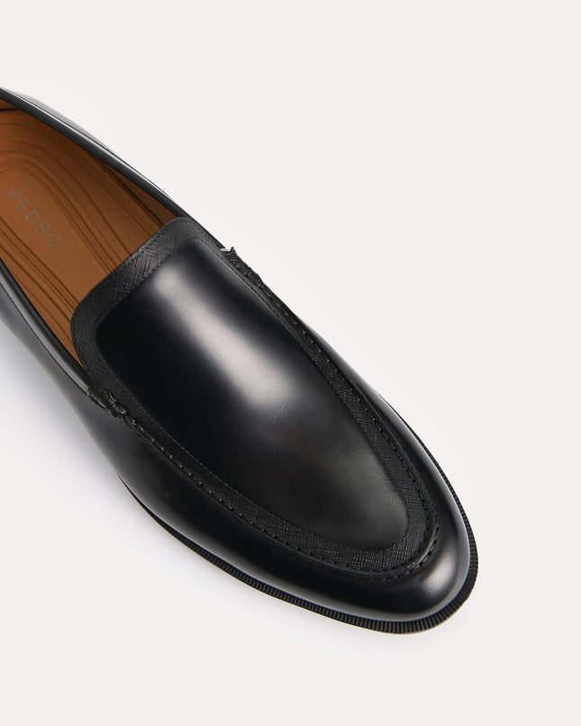 Burnished Leather Loafers