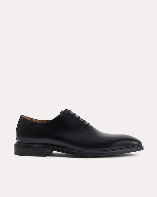 Burnished Leather Oxfords