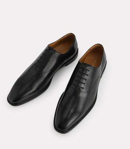 Burnished Leather Oxfords