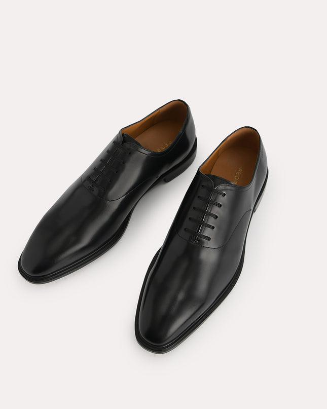 Burnished Leather Oxfords