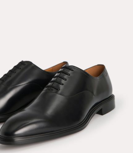 Burnished Leather Oxfords