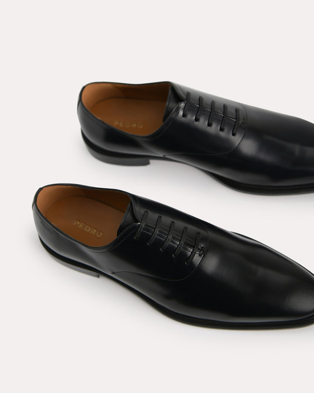 Burnished Leather Oxfords