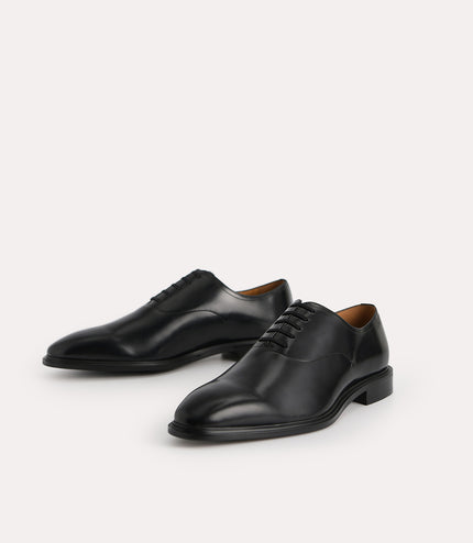 Burnished Leather Oxfords