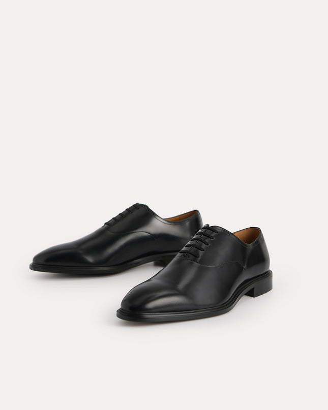 Burnished Leather Oxfords