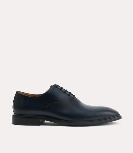 Burnished Leather Oxfords