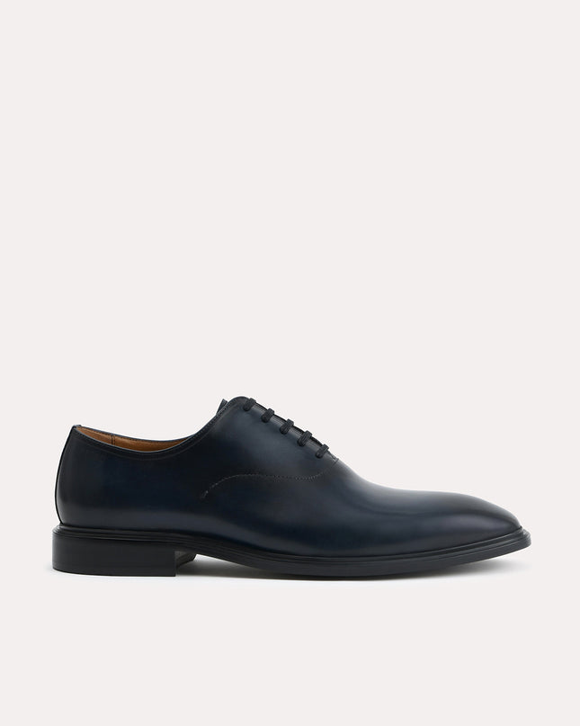 Burnished Leather Oxfords