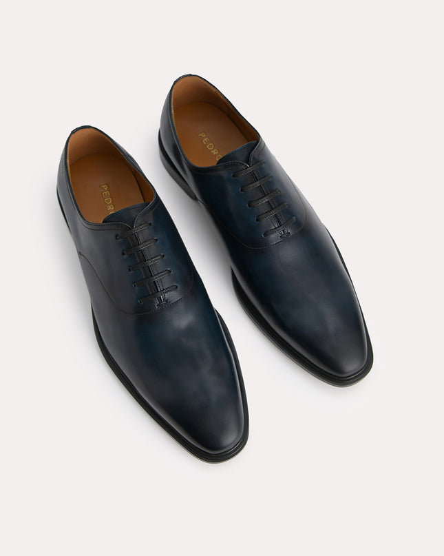 Burnished Leather Oxfords