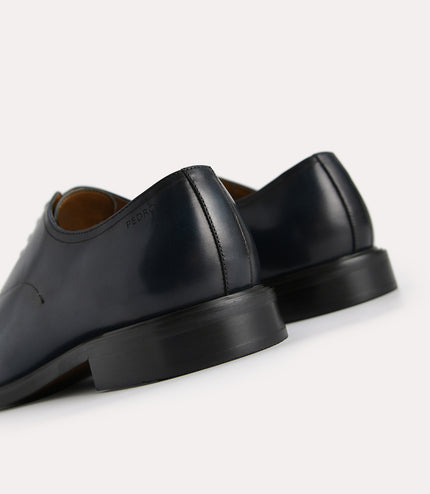 Burnished Leather Oxfords