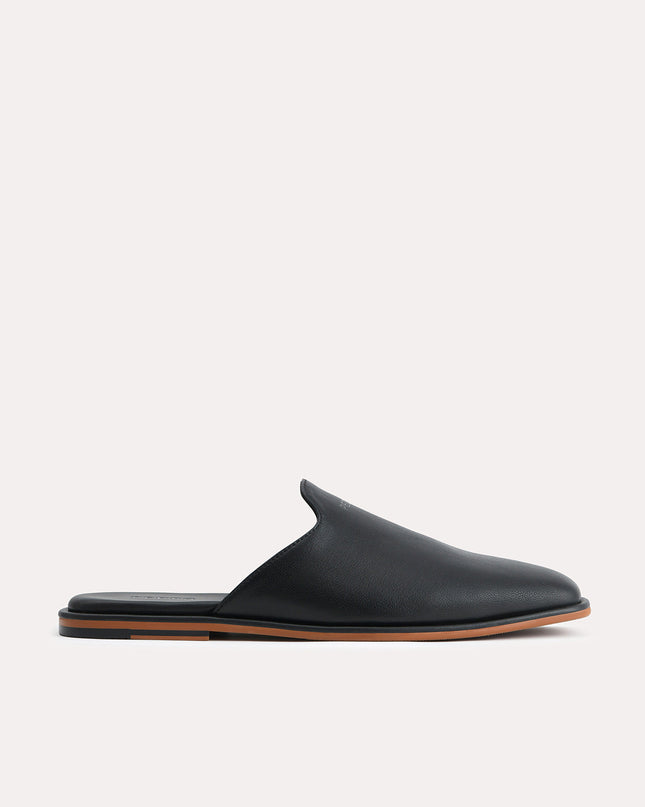 Slip-On Leather Mules