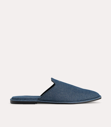 Slip-On Leather Mules