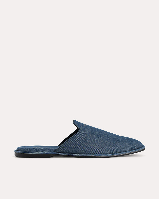 Slip-On Leather Mules