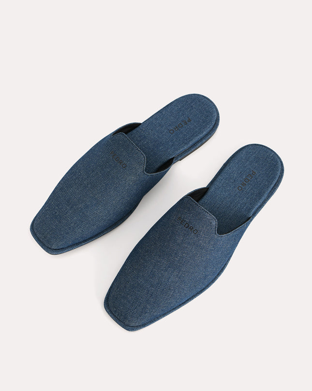 Slip-On Leather Mules