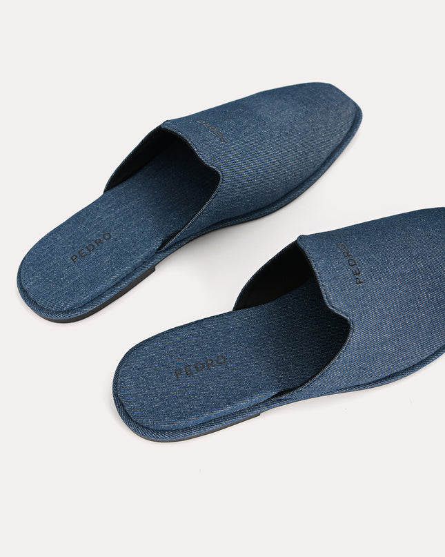 Slip-On Leather Mules