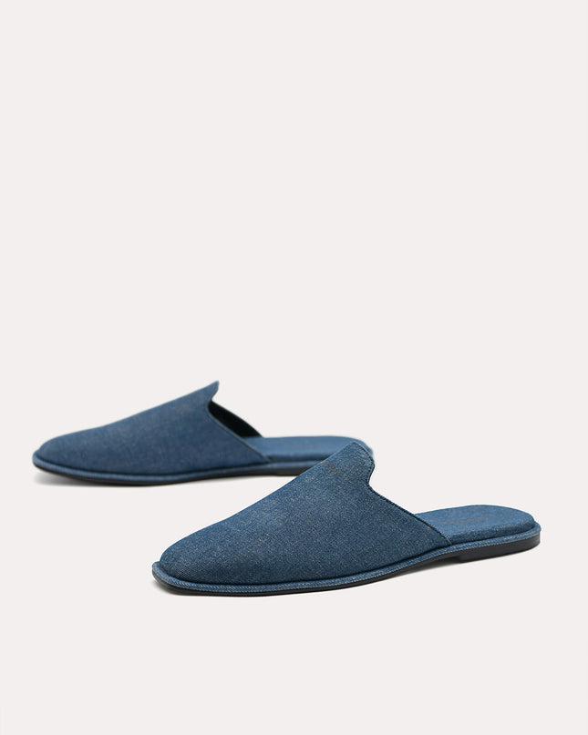 Slip-On Leather Mules