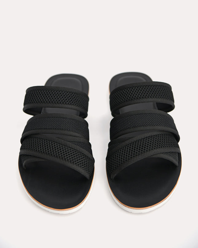 Strappy Mesh Sandals