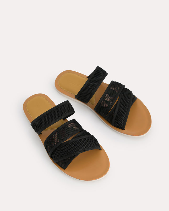 Strappy Mesh Sandals