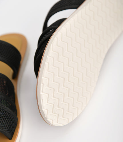 Strappy Mesh Sandals