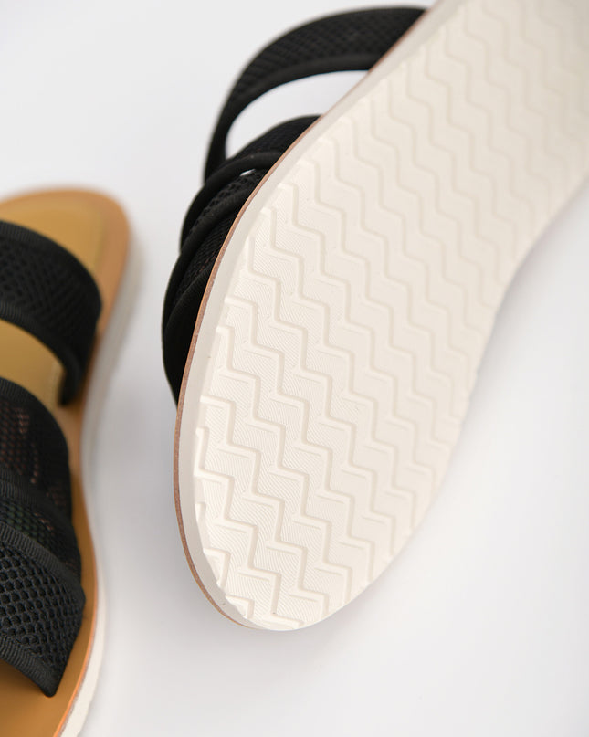 Strappy Mesh Sandals