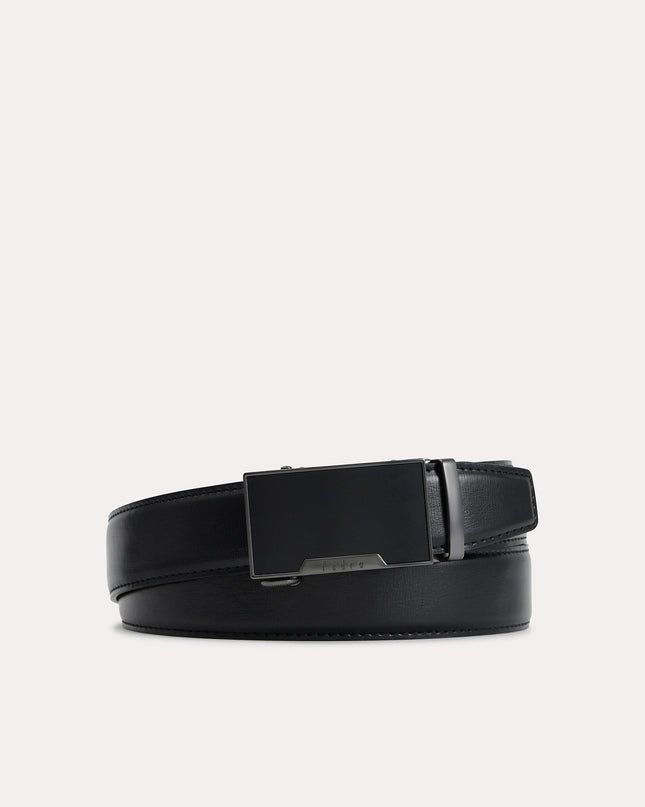 Automatic Textured Leather Belt