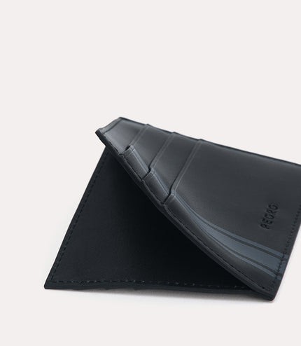 Two-Tone Leather Cardholder