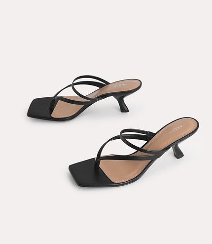 Thong Heeled Sandals
