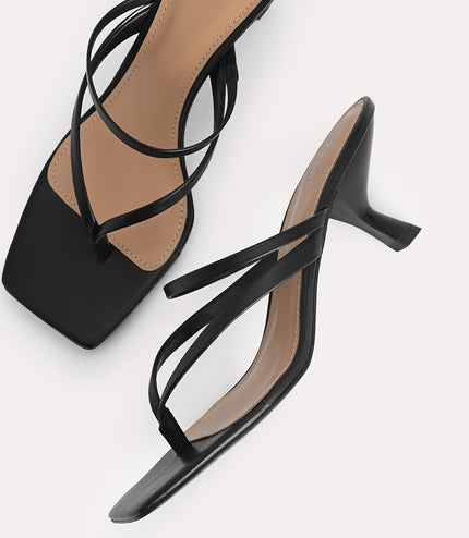 Thong Heeled Sandals