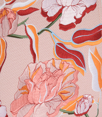 Large Floral Bouquet Tote