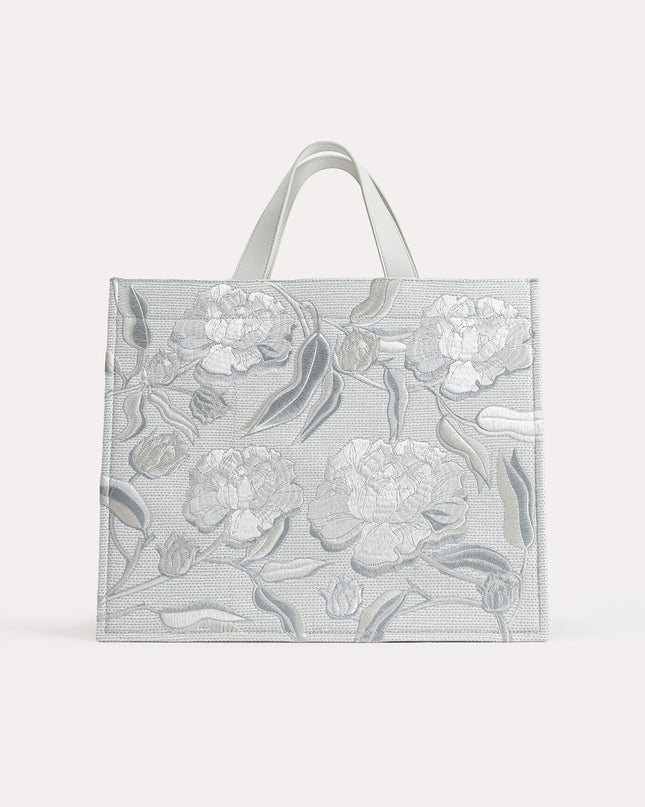 Large Floral Bouquet Tote