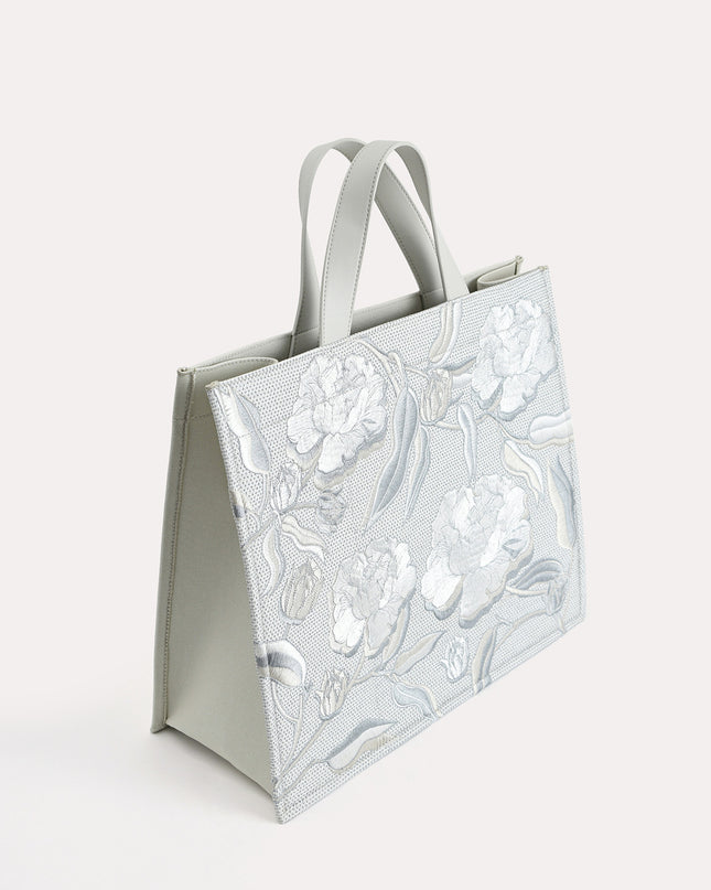 Large Floral Bouquet Tote